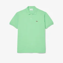 Lacoste Classic Fit L.12.12 Original Piqué Polo Shirt in Green
