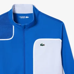Lacoste Colour-Block Tennis Tracksuit in Blue