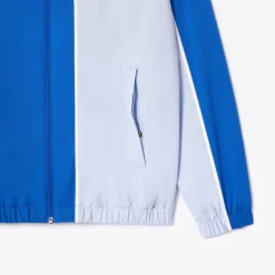 Lacoste Colour-Block Tennis Tracksuit in Blue