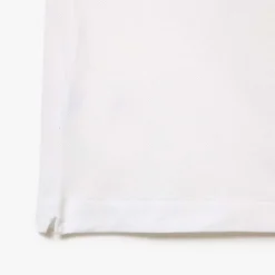 Lacoste Crocodelle Printed Piqué T-Shirt in White