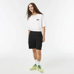Lacoste Fleece Shorts in Black
