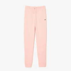 Lacoste Fleece Sweatpants in Pink