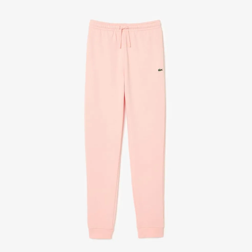 Lacoste Fleece Sweatpants in Pink