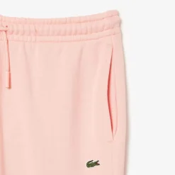 Lacoste Fleece Sweatpants in Pink