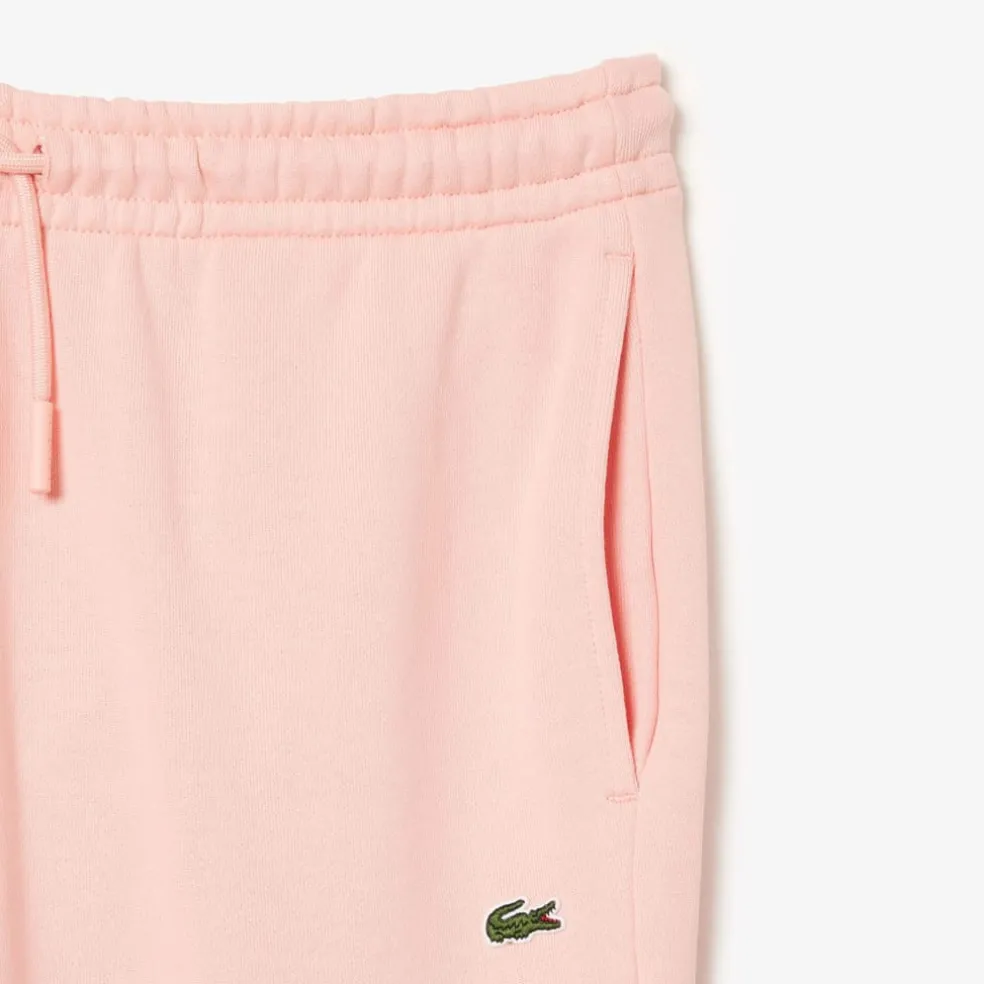 Lacoste Fleece Sweatpants in Pink