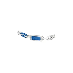 Lacoste Gents Crew Bracelet in Silver