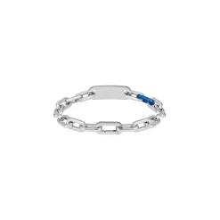 Lacoste Gents Crew Bracelet in Silver