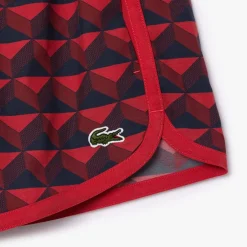 Lacoste Graphic Motif Short Draped Shorts in Multi colour