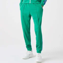 Lacoste Heritage Contrast Bands Track Pants in Green