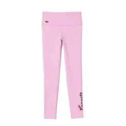 Lacoste High Waist Skinny Leggings in Pink