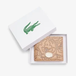 Lacoste Holiday Leather Billfold in Brown