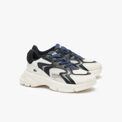 Lacoste Infants L003 Neo Trainers in Off White