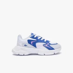 Lacoste Infants L003 Neo Trainers in Light Blue