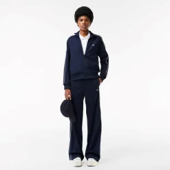 Lacoste Interlock Track Pants in Blue