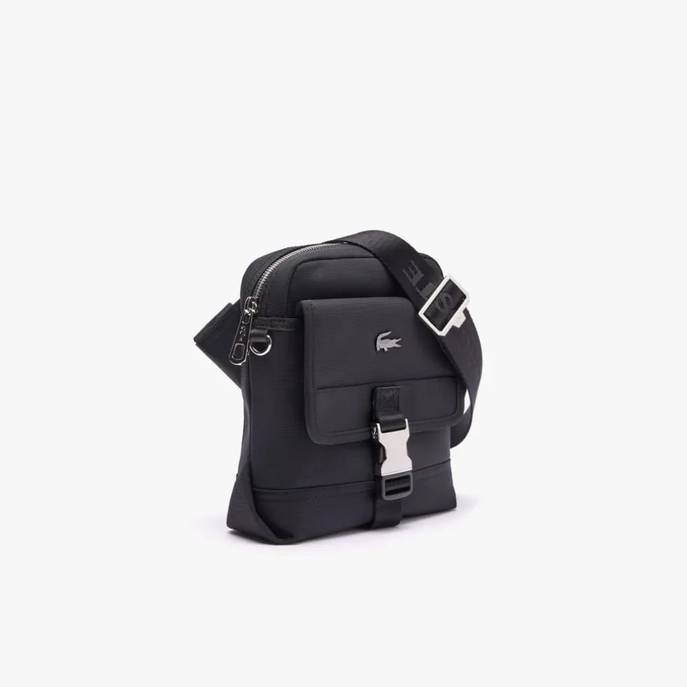 Lacoste Kome Shoulder Bag in Black
