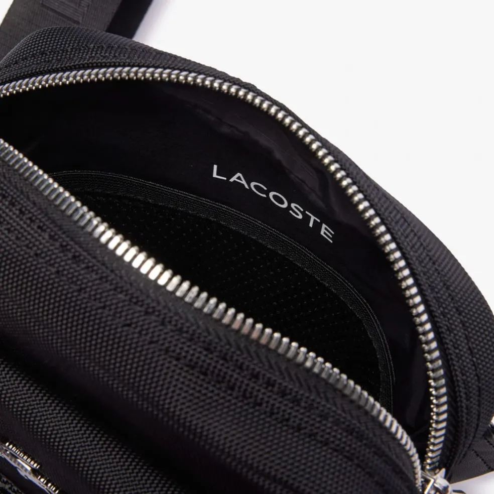 Lacoste Kome Shoulder Bag in Black