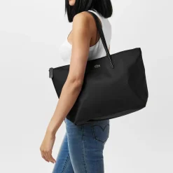 Lacoste L.12.12 Concept Tote Bag in Black