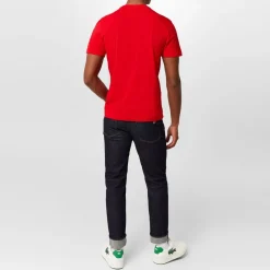 Lacoste Logo T-Shirt in Red