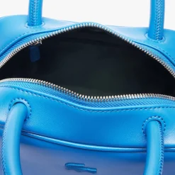 Lacoste Lora Small Leather Purse in Blue