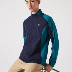 Lacoste Mens Sport Collapsible Golf Jacket in Navy