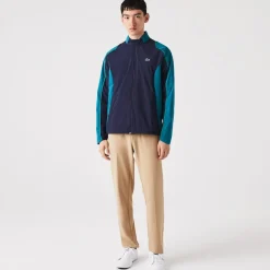 Lacoste Mens Sport Collapsible Golf Jacket in Navy