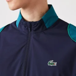 Lacoste Mens Sport Collapsible Golf Jacket in Navy