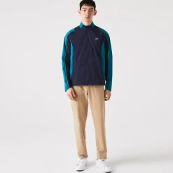 Lacoste Mens Sport Collapsible Golf Jacket in Navy