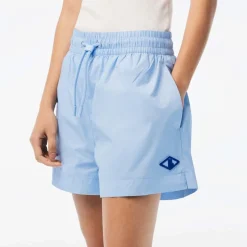 Lacoste Monogram Print Shorts in Blue