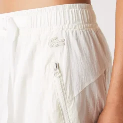 Lacoste Nautical Print Track Pants in Cream