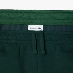 Lacoste Piqué Sweatpants in Green