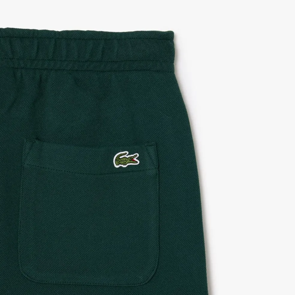 Lacoste Piqué Sweatpants in Green