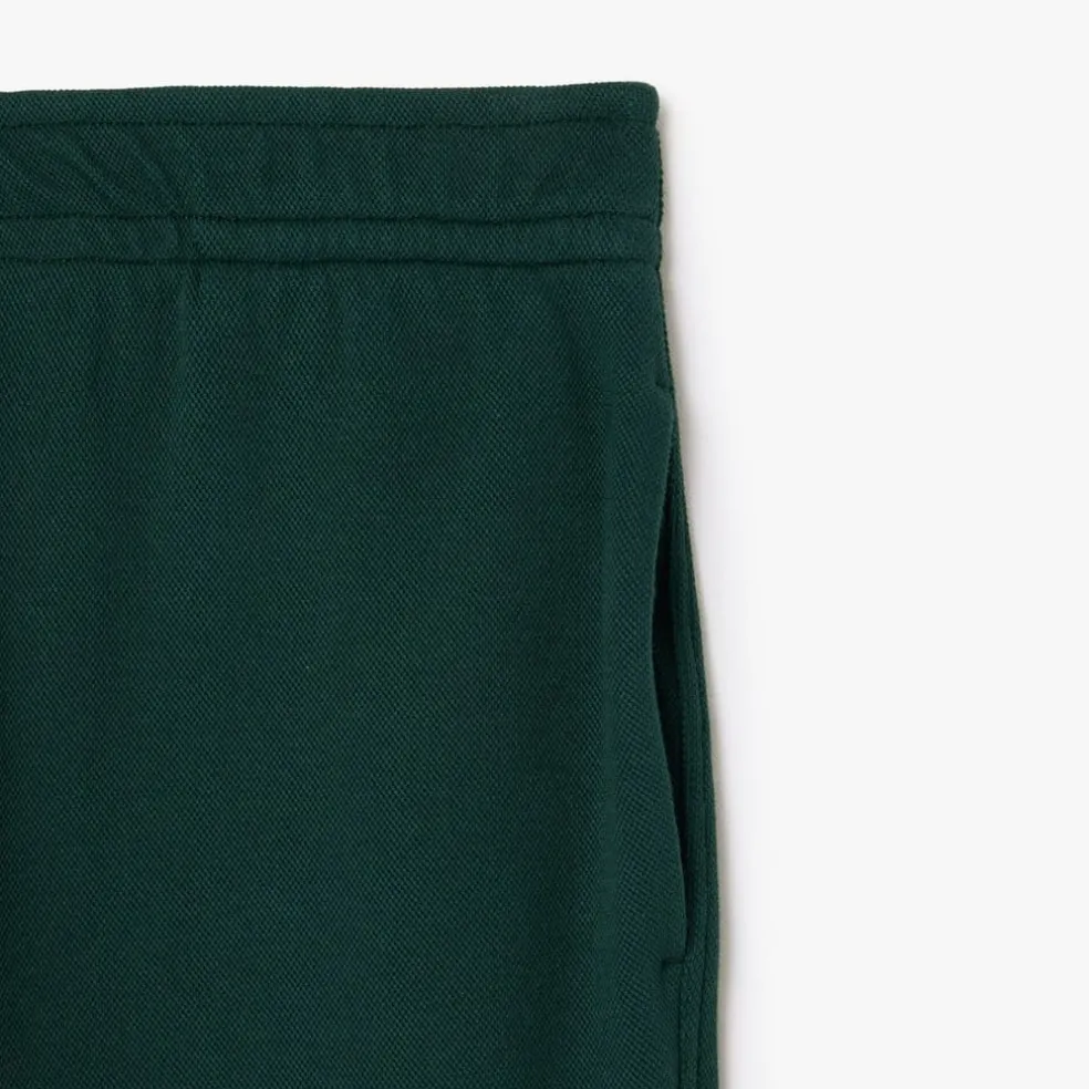 Lacoste Piqué Sweatpants in Green