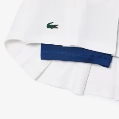 Lacoste Piqué Tennis Skirt in White