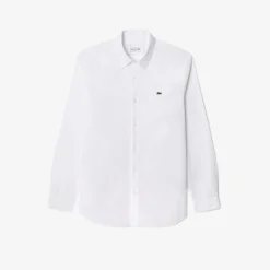 Lacoste Poplin Shirt Sn61 in White