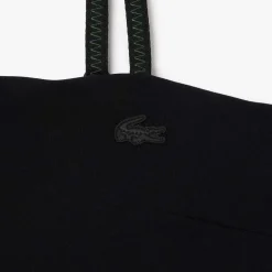 Lacoste Quick Dry UV Protect Technical Bralette in Black