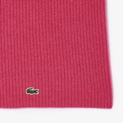 Lacoste Re0802 Scarf in Red