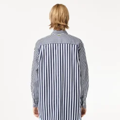 Lacoste Regular Fit Long Sleeve Shirt in Blue