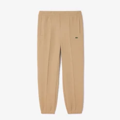 Lacoste Regular Fit Piqué Sweatpants in Beige