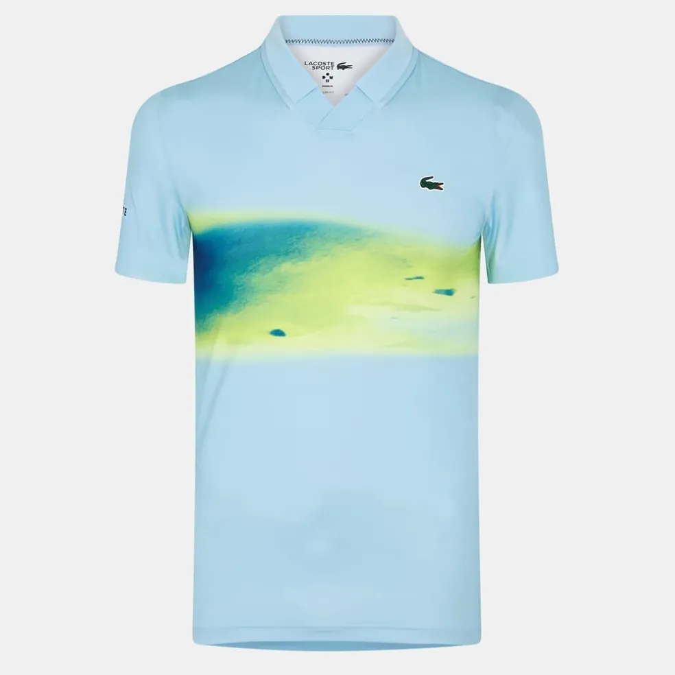 Lacoste Regular Fit Short Sleeve Polo Shirt in Blue