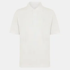 Lacoste Regular Fit Short Sleeve Polo Shirt in White