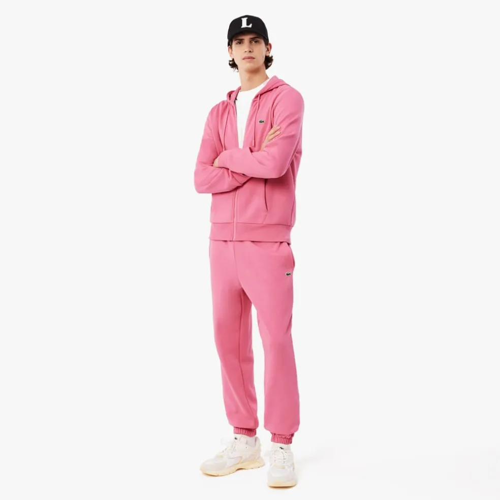 Lacoste Regular Fit Sweatpants in Pink