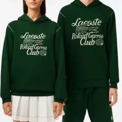 Lacoste Roland Garros Edition Hoodie in Green