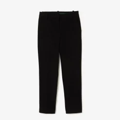 Lacoste Slim Fit Stretch Cotton Chinos in Black