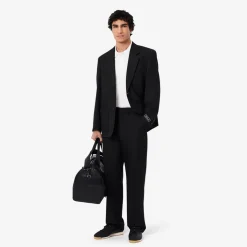 Lacoste Slim Fit Stretch Mini Piqué Polo Shirt in White