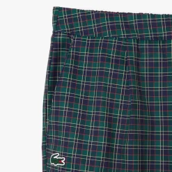 Lacoste Sport 7/8 Length Elasticated Waist Stretch Golf Pants in Blue