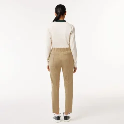 Lacoste Sport Stretch Golf Pants in Brown