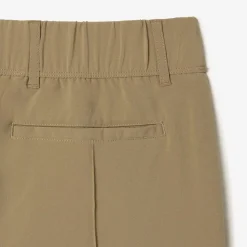 Lacoste Sport Stretch Golf Pants in Brown