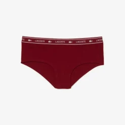 Lacoste Underwear Shorty in Burgundy