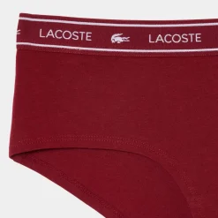Lacoste Underwear Shorty in Burgundy