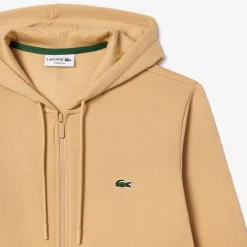 Lacoste Zip Hood xg in Beige